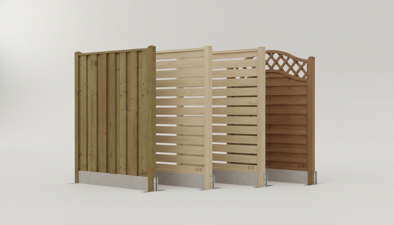 Pressure Treated Fence Panels
